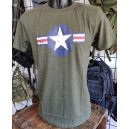 T-SHIRT STAMPA USAF WWII