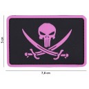 TOPPA 3D GOMMA PUNISHER PIRATE PINK