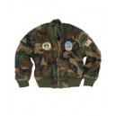 BOMBER MA1 BIMBO WOODLAND C/PATCH