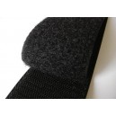 VELCRO h 10CM ASOLA/UNCINO NERO