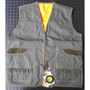 GILET REVERSIBILE VERDE/ARANCIO PATTON