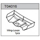 Wing Lexan clear 2WD/4WD Buggy TEAMC