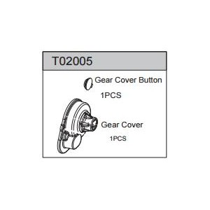 Gear Cover 2WD buggy TEAMC