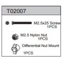 Differential Nut Mount Set 2WD buggy TEAMC