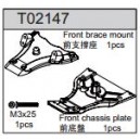 Chassis Plate front Upgrade Set 2WD buggy TEAMC