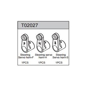 Servo Arm Set 2WD Buggy TEAMC