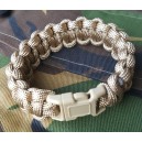 BRACCIALE PARACORD COYOTE MIL-TEC