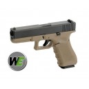 PISTOLA G17 IV GEN TAN GAS WE